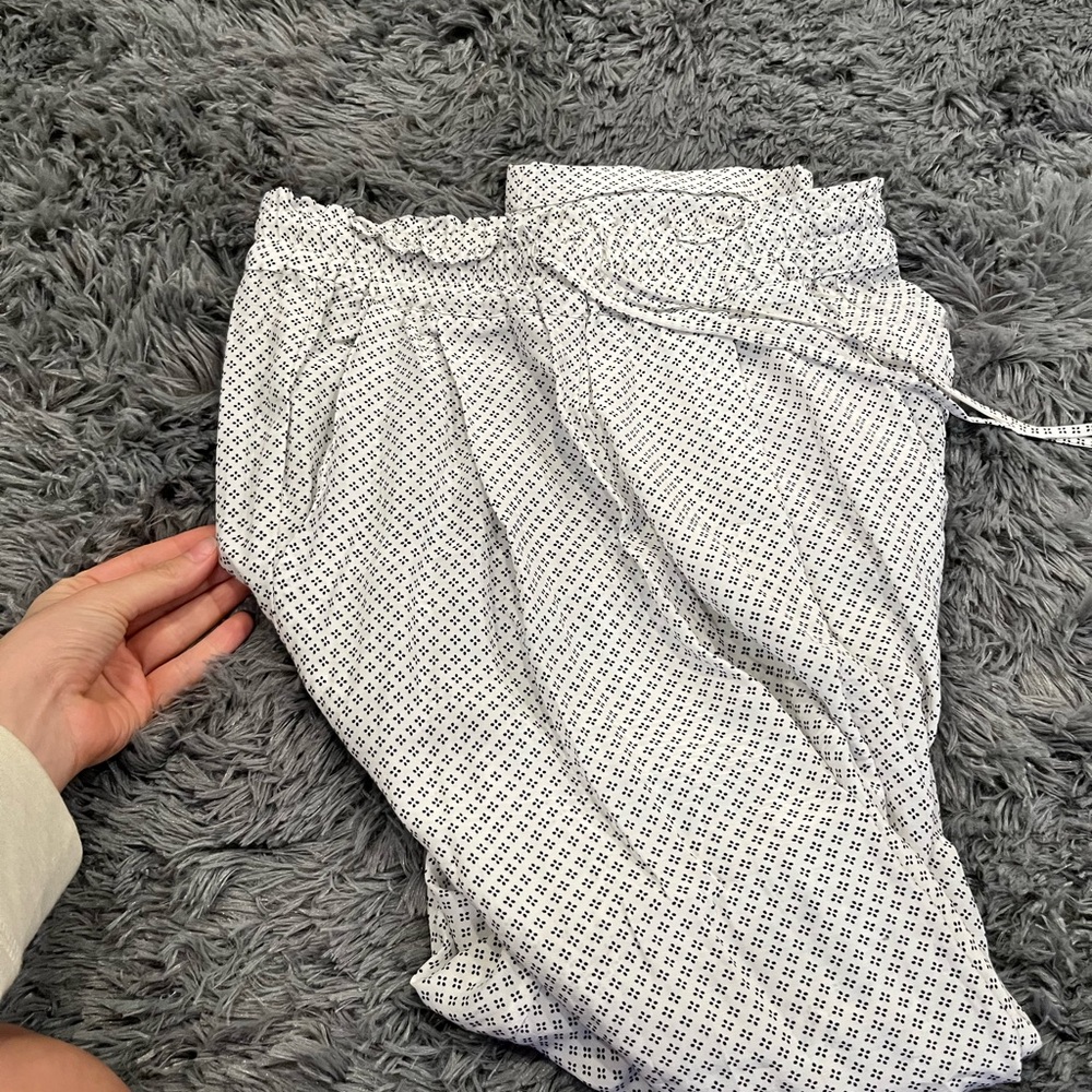 Patterned Drawstring Pants - image 2